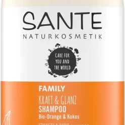 Sante FAMILY Kraft & Glanz Shampoo Bio-Orange & Kokos