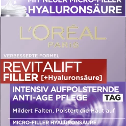 L’Oréal Paris Revitalift Filler [+Hyaluronsäure] Intensiv Aufpolsternde Anti-Age Tagespflege