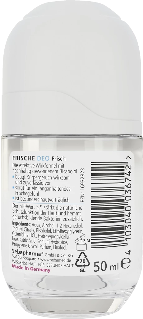 Sebamed Frische Deo Frisch Roll-on 2 Sebamed Frische Deo Frisch Roll-on – Bild 2