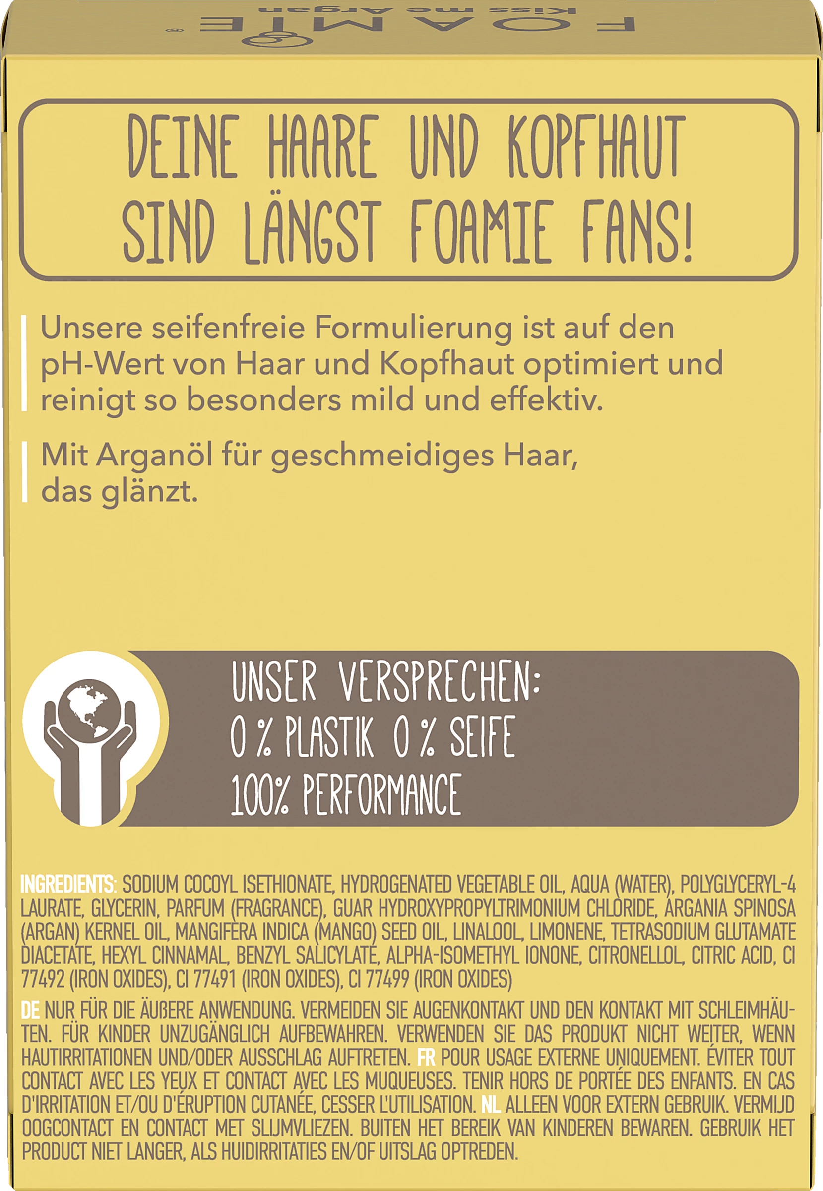 Foamie Festes Shampoo Für Trockenes Und Widerspenstiges Haar 2 Foamie Festes Shampoo Für Trockenes Und Widerspenstiges Haar – Bild 2