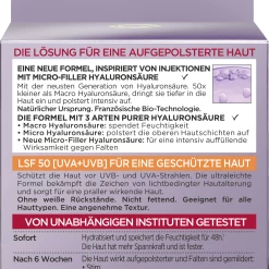 L’Oréal Paris Revitalift Filler [+Hyaluronsäure] Intensiv Aufpolsternde Anti-Age Tagespflege Mit LSF 50 -Compeed Geschäft MAM 7298524 SHOP IMAGE 1.4
