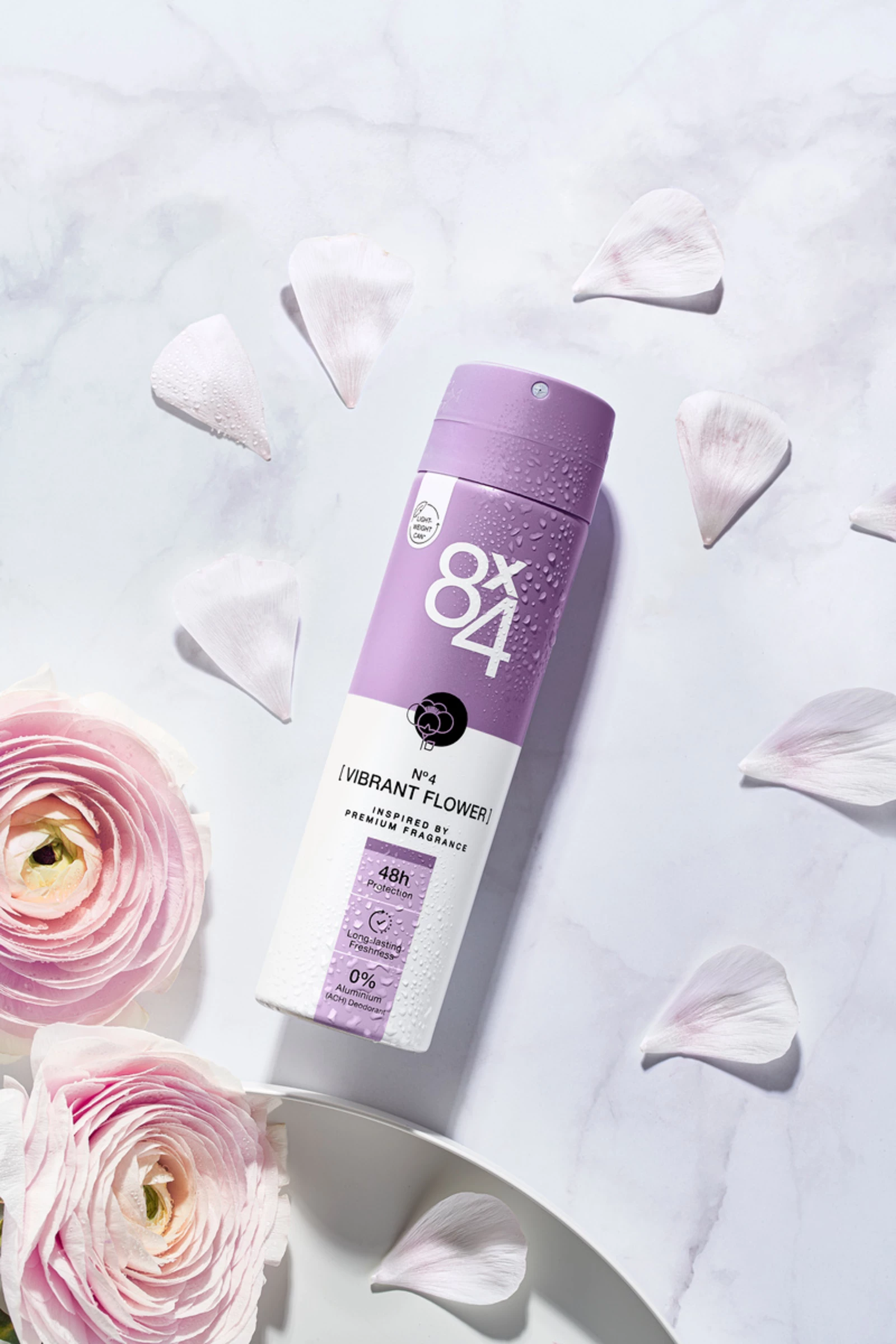 8x4 Deodorant Spray N°4 Vibrant Flower 4 8x4 Deodorant Spray N°4 Vibrant Flower – Bild 4
