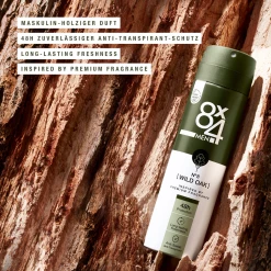 8x4 MEN Anti-Transpirant Spray N°8 Wild Oak 7 8x4 MEN Anti-Transpirant Spray N°8 Wild Oak -Compeed Geschäft MAM 7311500 SHOP IMAGE 1.4