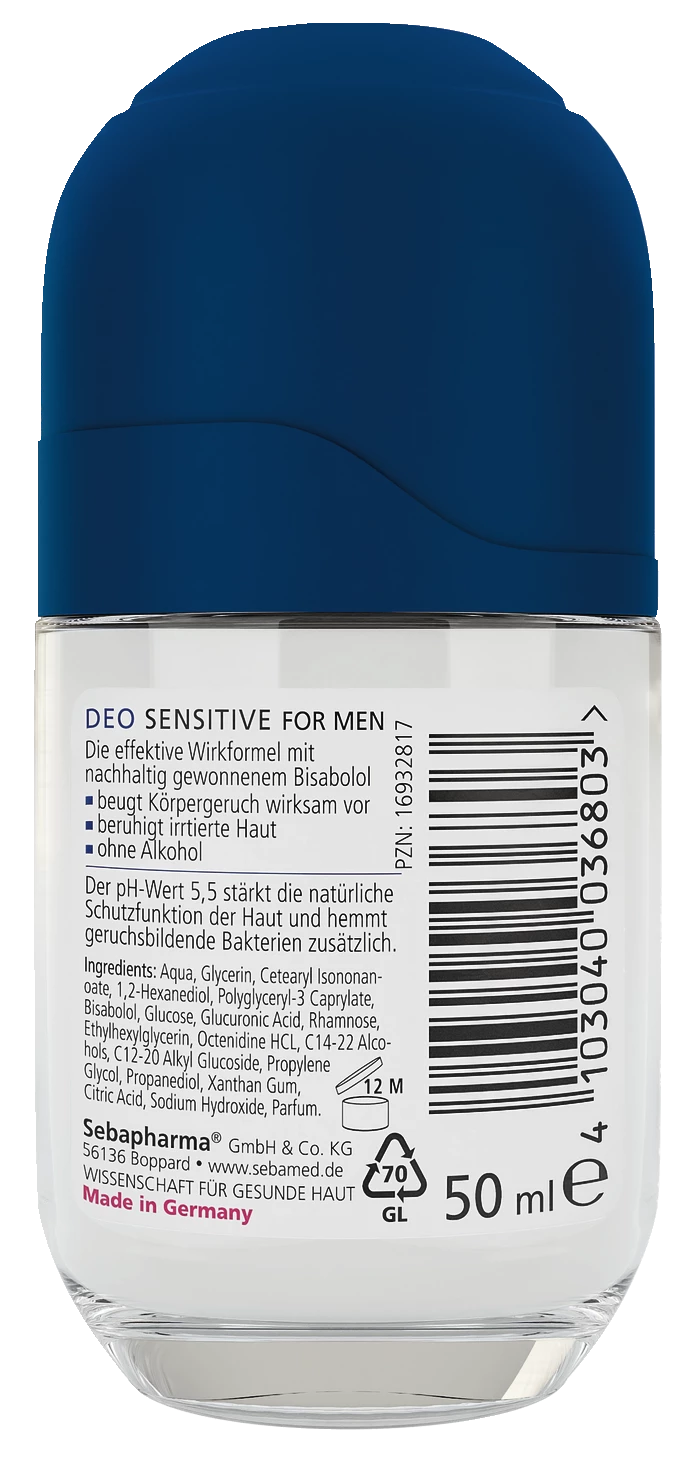 Sebamed Balsam Deo Sensitive FOR MEN Roll-on 4 Sebamed Balsam Deo Sensitive FOR MEN Roll-on – Bild 4