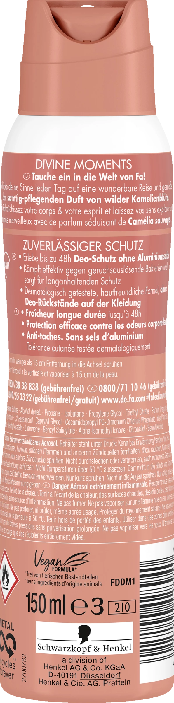 FA Deodorant Spray Divine Moments 2 FA Deodorant Spray Divine Moments – Bild 2