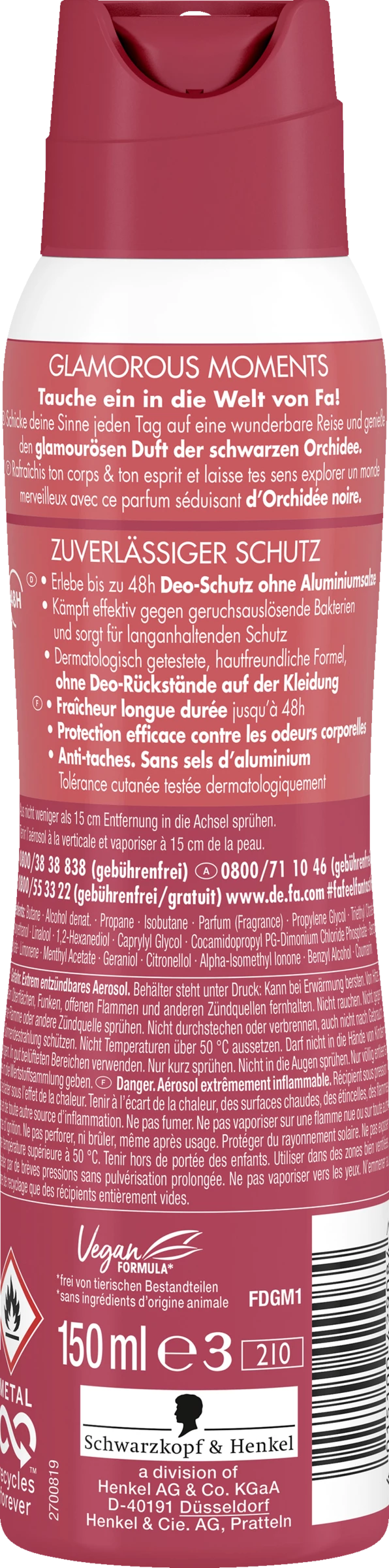 FA Deodorant Spray Glamorous Moments 2 FA Deodorant Spray Glamorous Moments – Bild 2