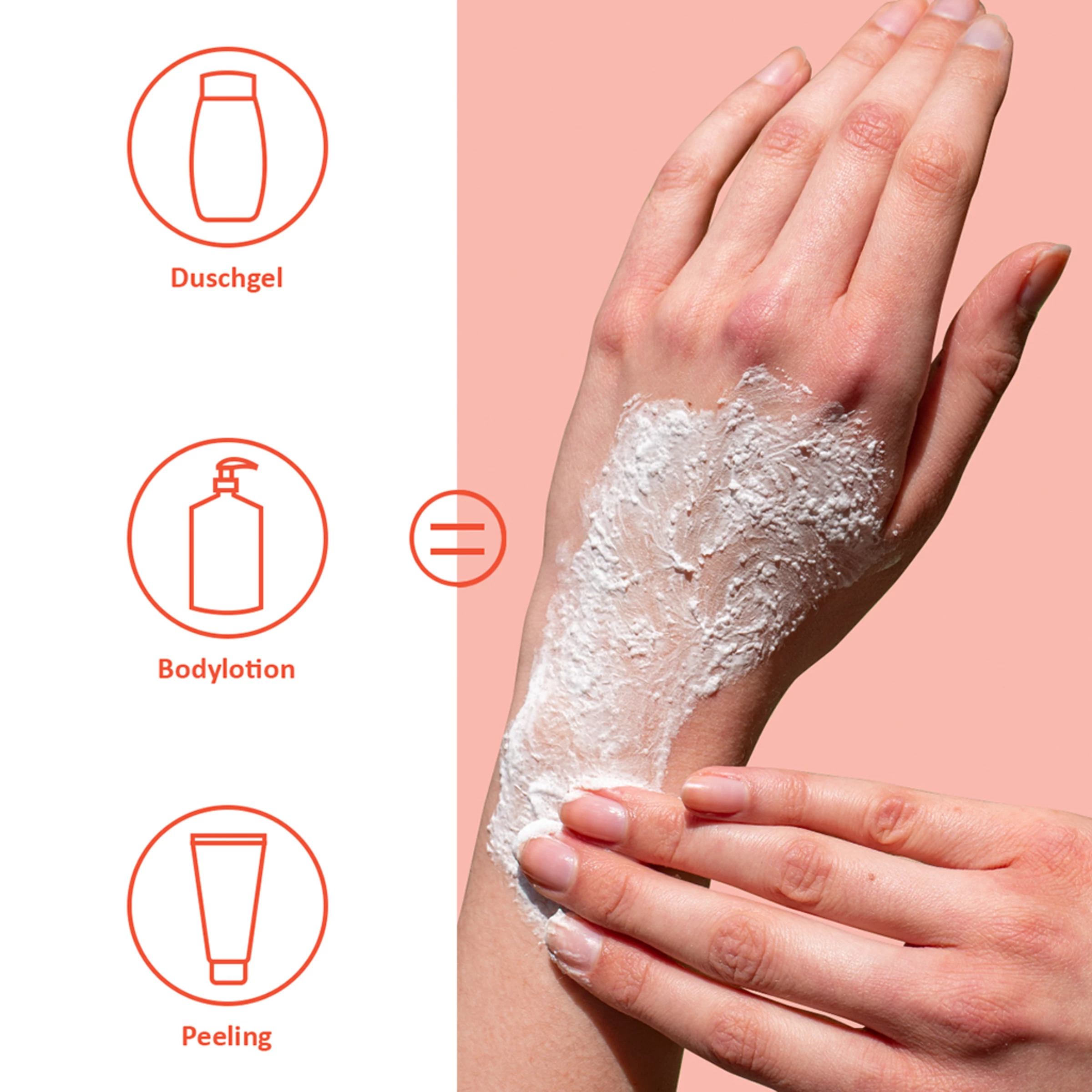 Puremetics 3in1 Dusch-Fluff Mandelmilch Mit Zuckerpeeling 3 Puremetics 3in1 Dusch-Fluff Mandelmilch Mit Zuckerpeeling – Bild 3