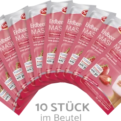 Schaebens Erdbeer Peeling Maske 10er Beutel
