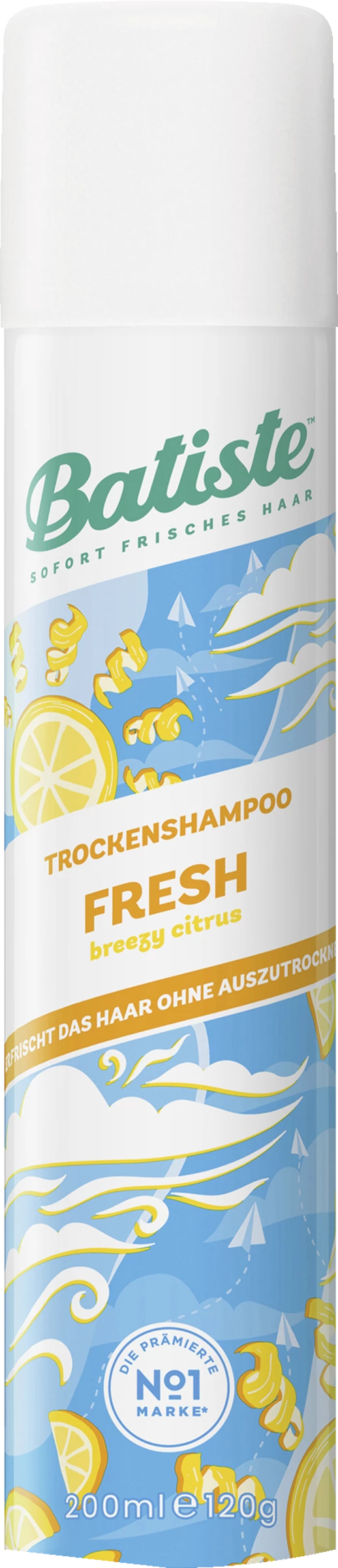 Batiste Trockenshamoo Fresh Breezy Citrus 1 Batiste Trockenshamoo Fresh Breezy Citrus