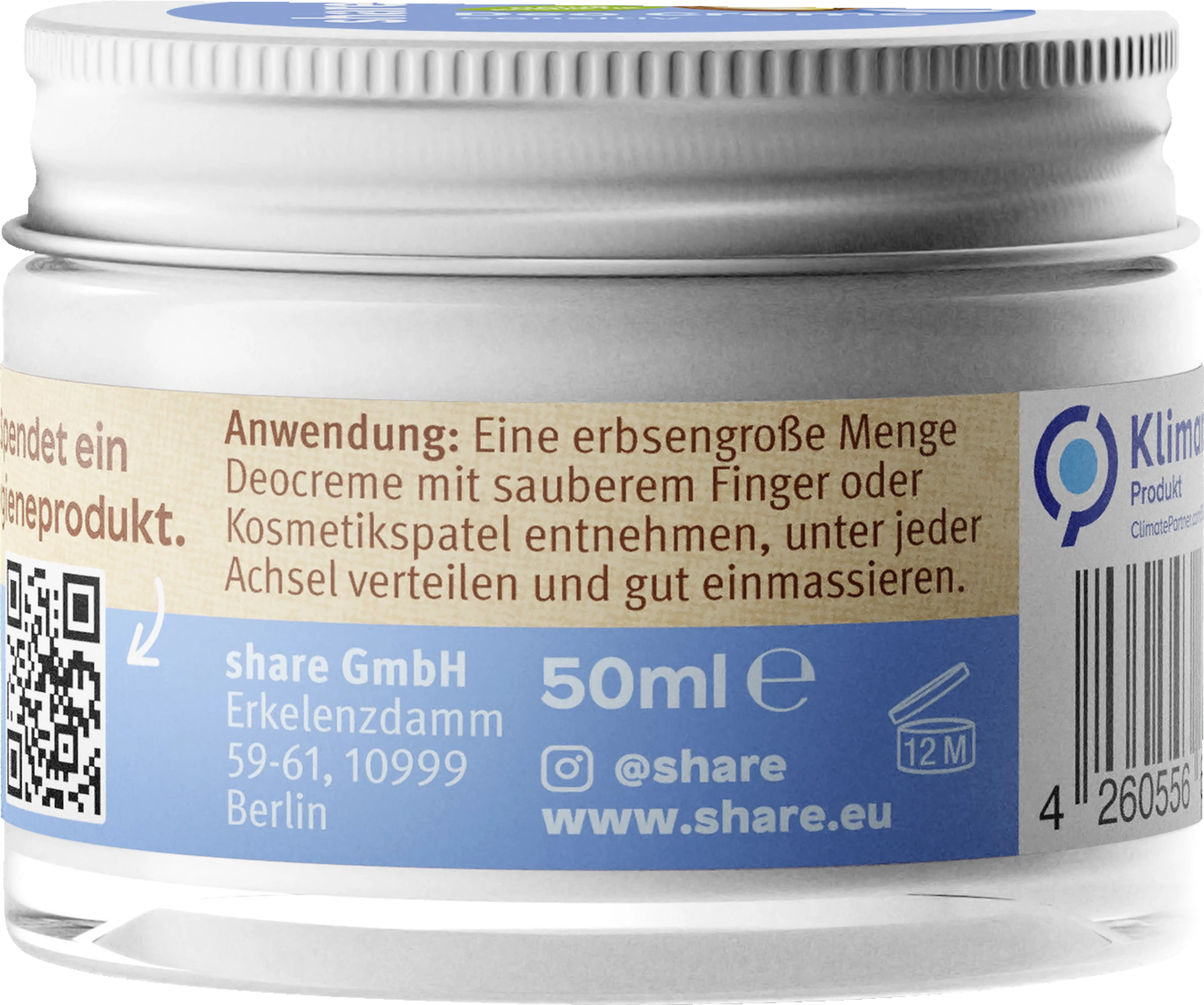 Share Deocreme Sensitiv 2 Share Deocreme Sensitiv – Bild 2