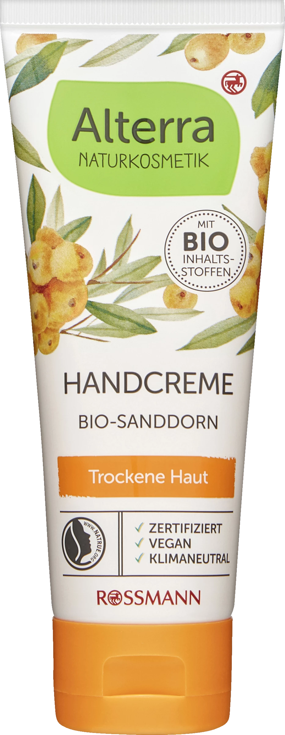 Alterra NATURKOSMETIK Handcreme Bio-Sanddorn 1 Alterra NATURKOSMETIK Handcreme Bio-Sanddorn