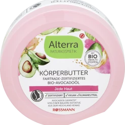 Alterra NATURKOSMETIK Körperbutter Bio-Avocado & Bio-Mandelöl