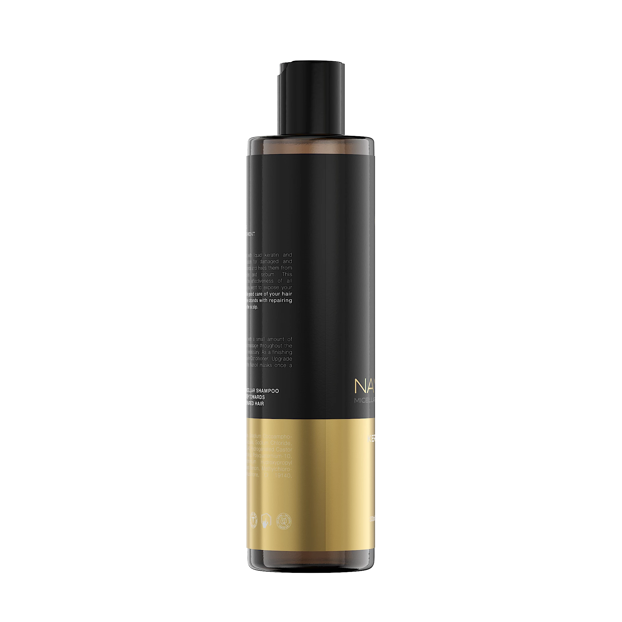 NANOIL Mizellenshampoo Mit Keratin 6 NANOIL Mizellenshampoo Mit Keratin – Bild 6