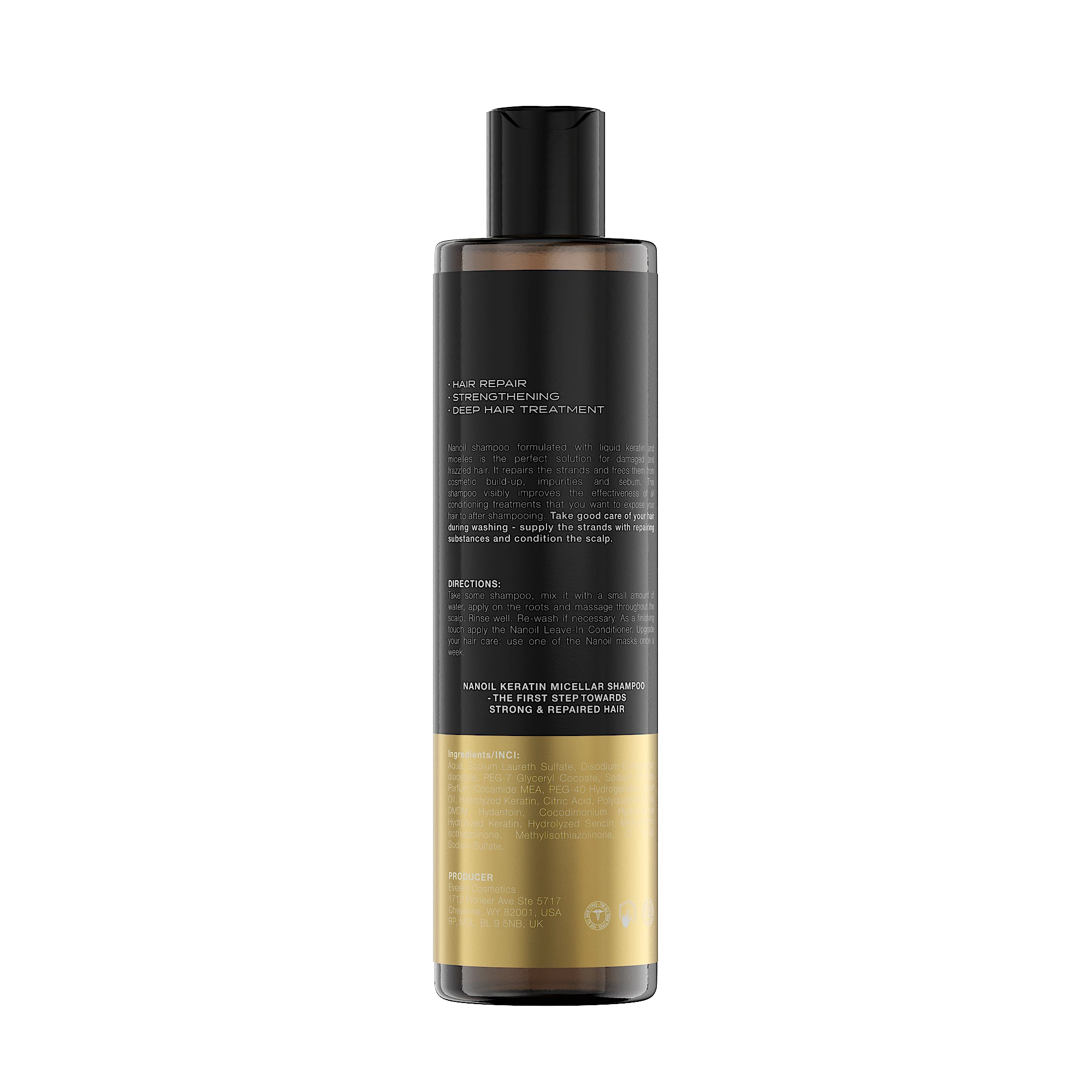 NANOIL Mizellenshampoo Mit Keratin 8 NANOIL Mizellenshampoo Mit Keratin – Bild 8