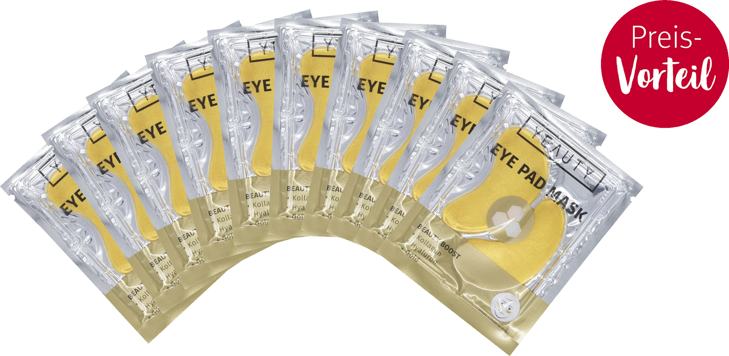 YEAUTY Vorteilspack Eye Pad Mask Beauty Boost 1 YEAUTY Vorteilspack Eye Pad Mask Beauty Boost