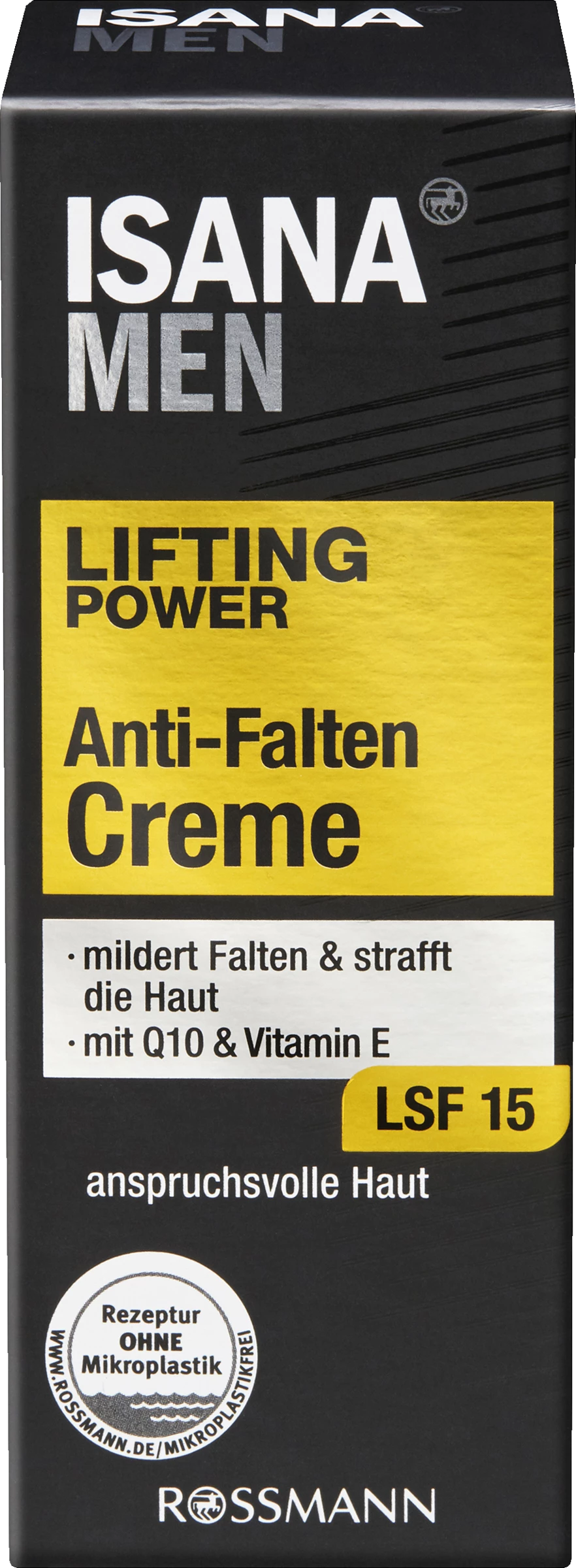 ISANA MEN Lifting Power Anti-Falten Creme 1 ISANA MEN Lifting Power Anti-Falten Creme