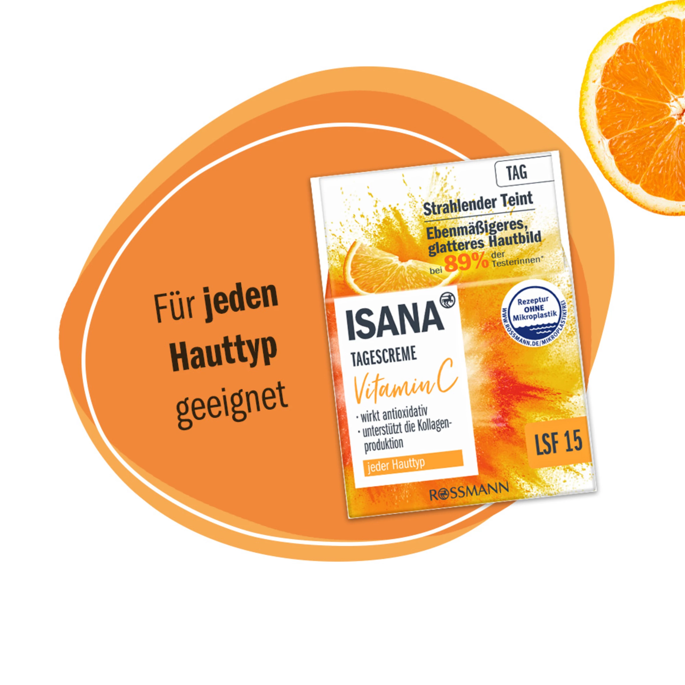 ISANA Tagescreme Vitamin C 3 ISANA Tagescreme Vitamin C – Bild 3