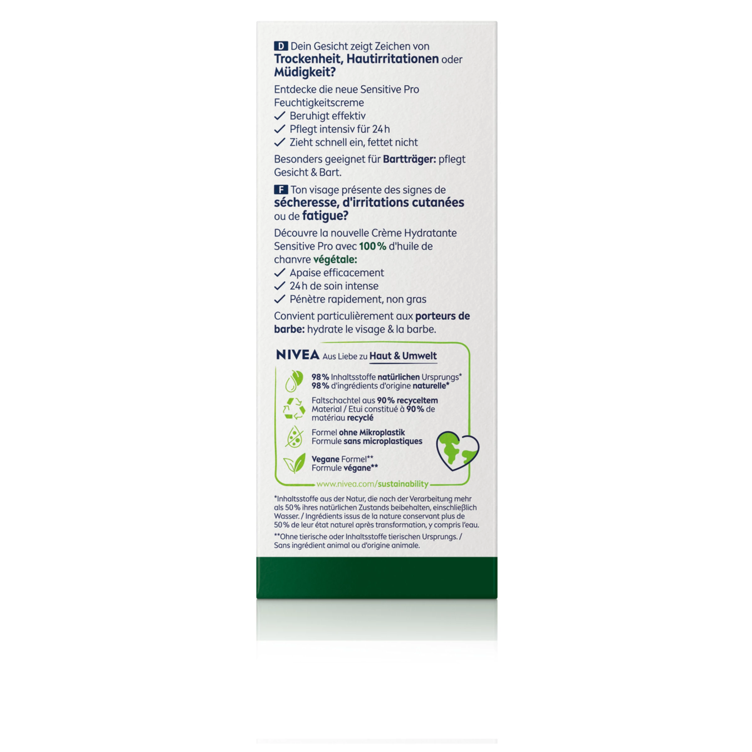 NIVEA MEN Sensitive Pro Feuchtigkeitscreme 2 NIVEA MEN Sensitive Pro Feuchtigkeitscreme – Bild 2