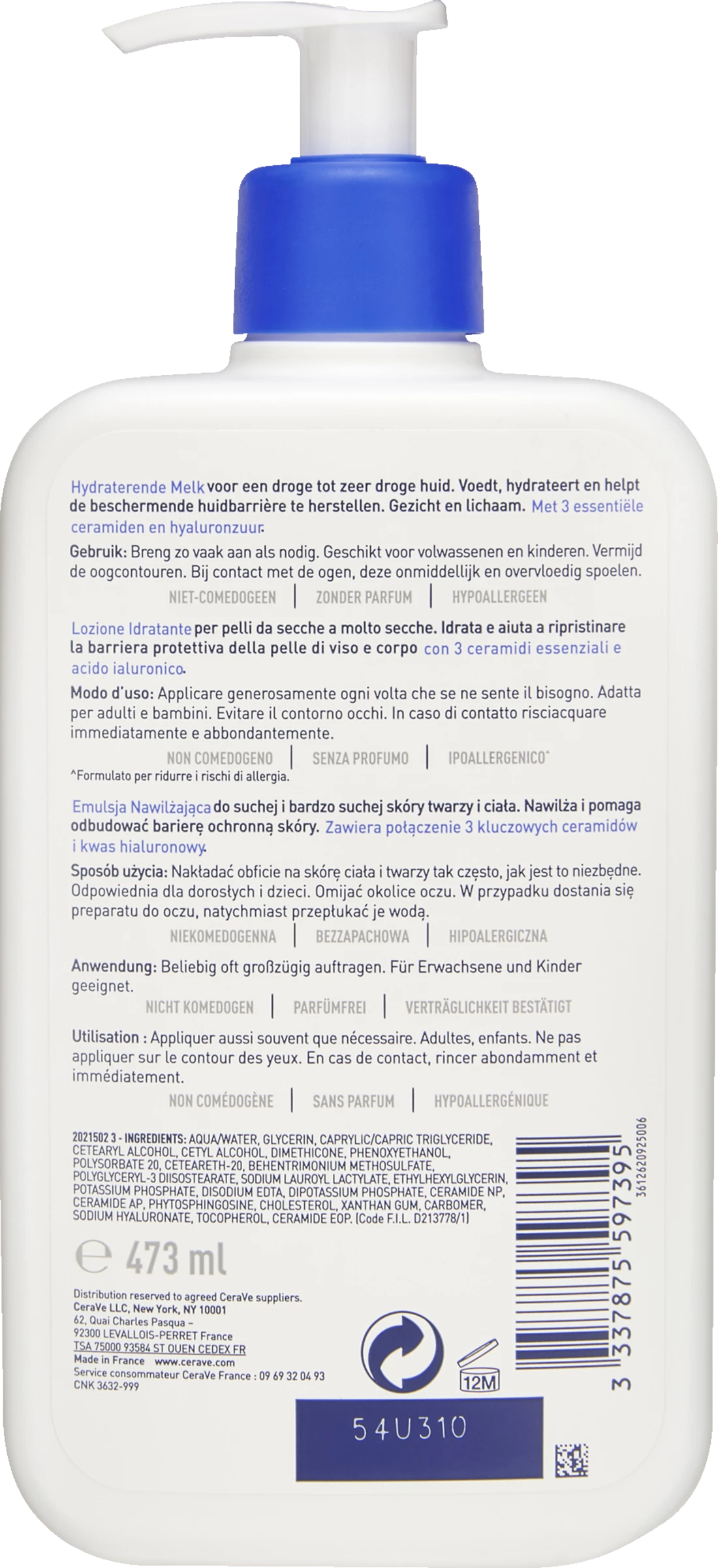 Cerave Feuchtigkeitslotion 2 Cerave Feuchtigkeitslotion – Bild 2