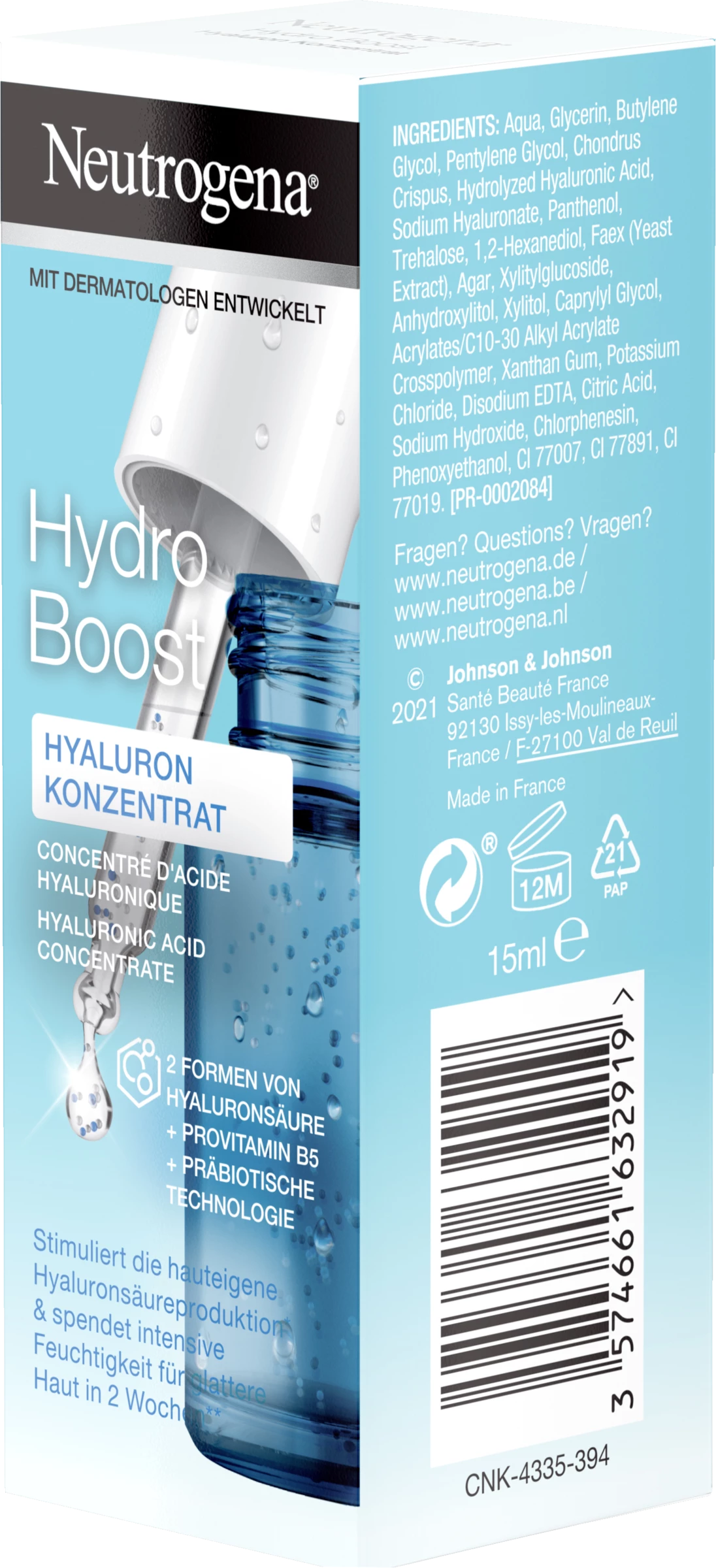 Neutrogena Hydro Boost Hyaluron Konzentrat 2 Neutrogena Hydro Boost Hyaluron Konzentrat – Bild 2