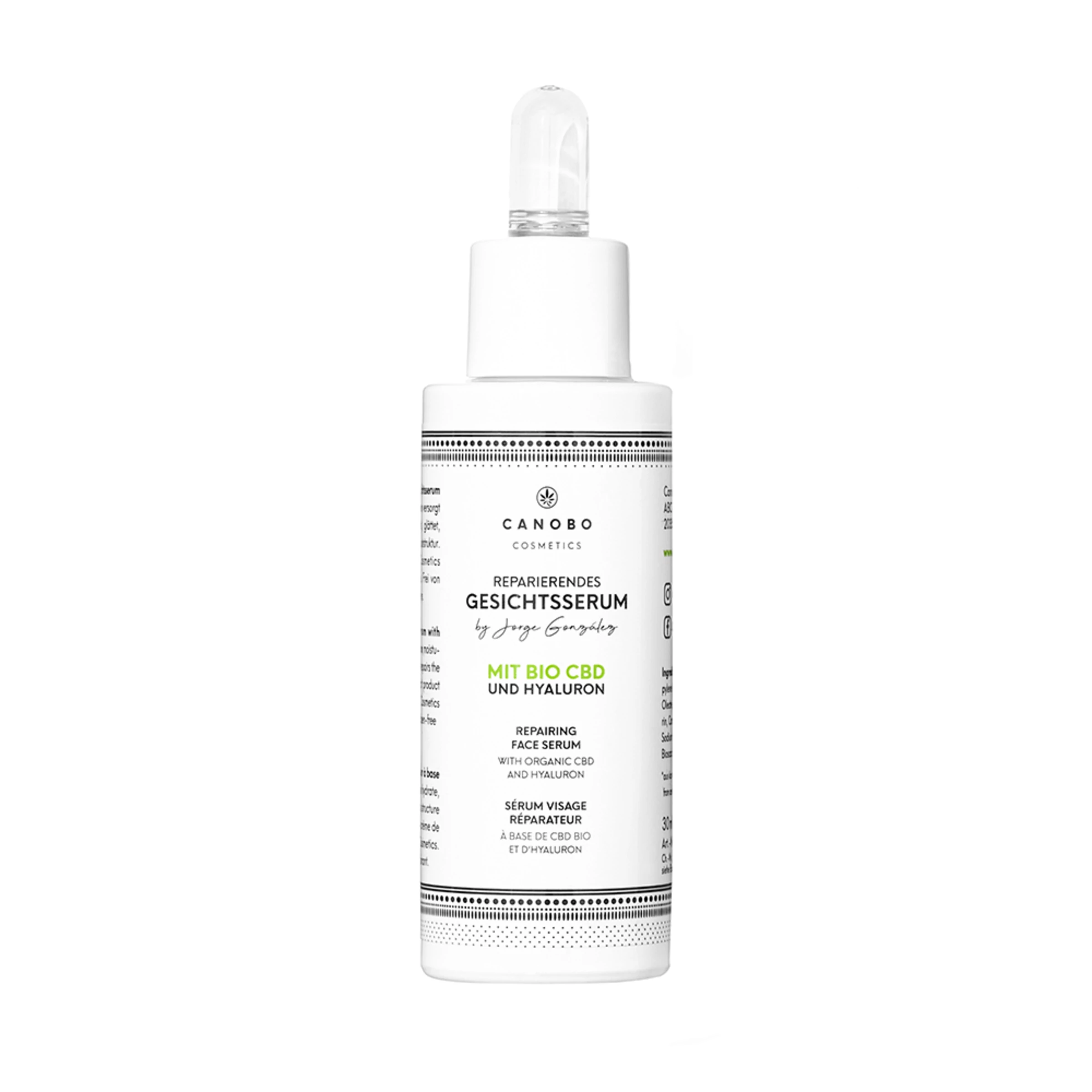 CANOBO Cosmetics By Jorge González Reparierendes Gesichtsserum Mit Bio CBD 2 CANOBO Cosmetics By Jorge González Reparierendes Gesichtsserum Mit Bio CBD – Bild 2