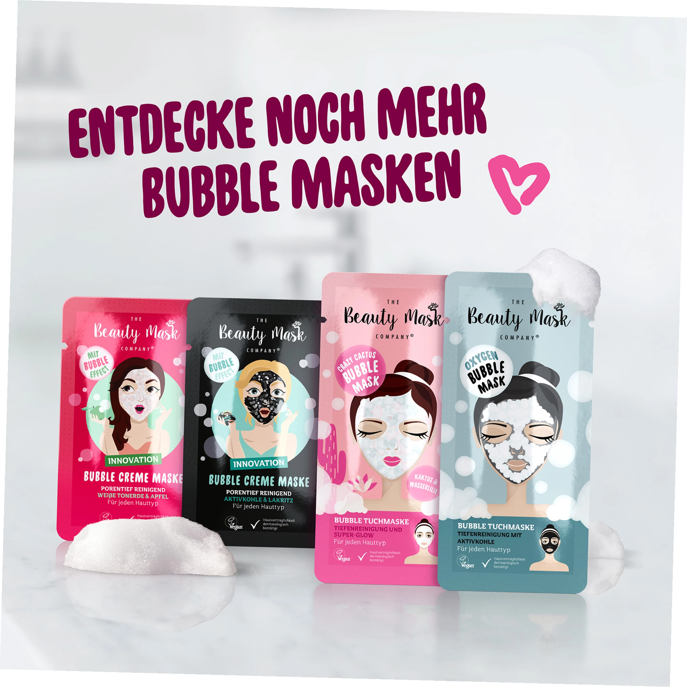 The Beauty Mask Company Bubble Creme Maske Porentief Reinigend 7 The Beauty Mask Company Bubble Creme Maske Porentief Reinigend – Bild 7