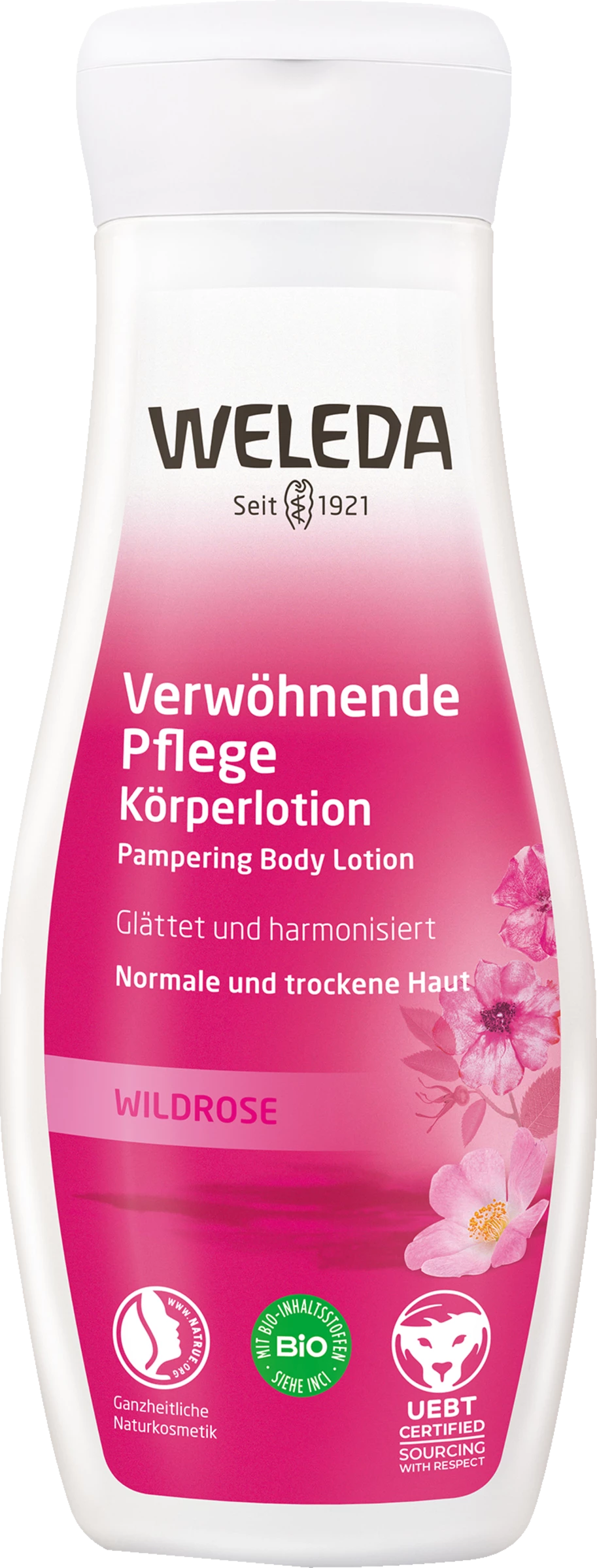 Weleda Verwöhnende Pflege Körperlotion Wildrose 1 Weleda Verwöhnende Pflege Körperlotion Wildrose