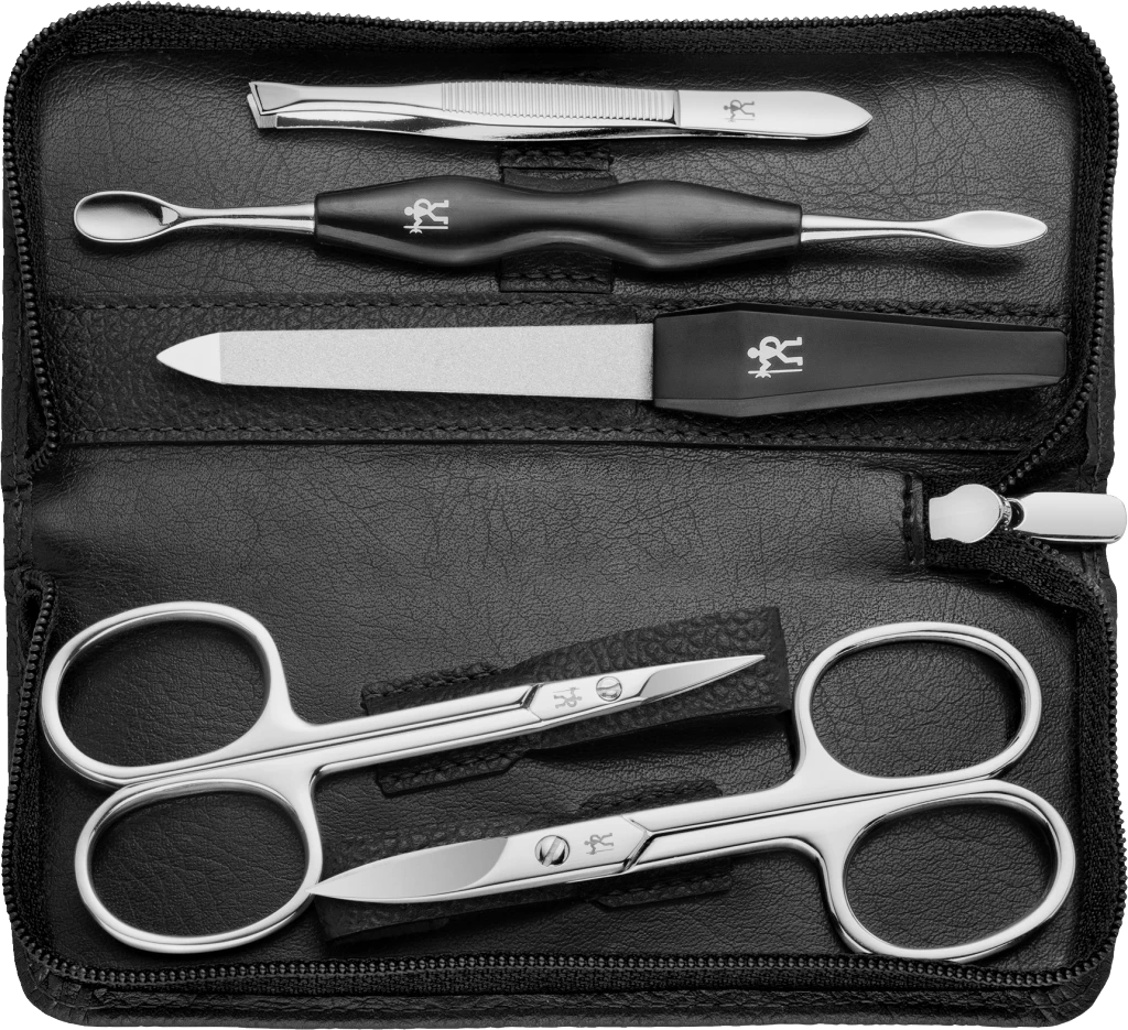 Henckels 5-teiliges Maniküre Etui, Schwarz 2 Henckels 5-teiliges Maniküre Etui, Schwarz – Bild 2