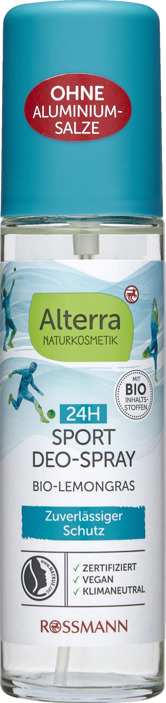 Alterra NATURKOSMETIK Sport Deo-Spray Bio-Lemongras 1 Alterra NATURKOSMETIK Sport Deo-Spray Bio-Lemongras