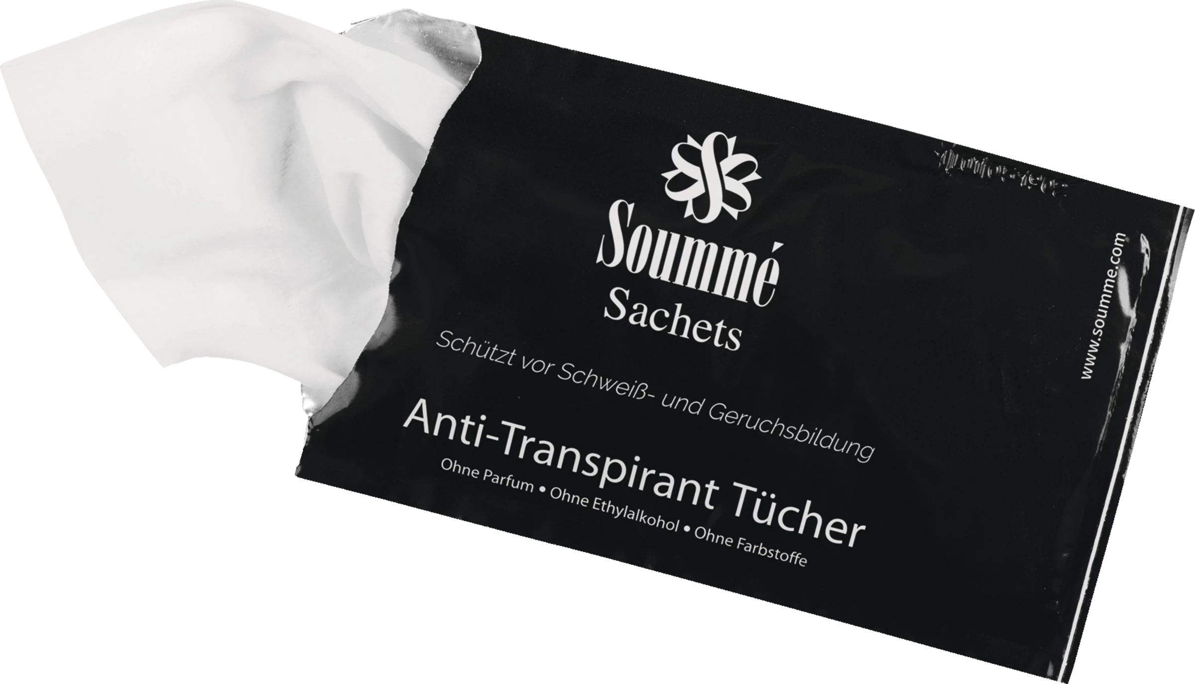 Soummé Antitranspirant Protection Tücher Men 2 Soummé Antitranspirant Protection Tücher Men – Bild 2