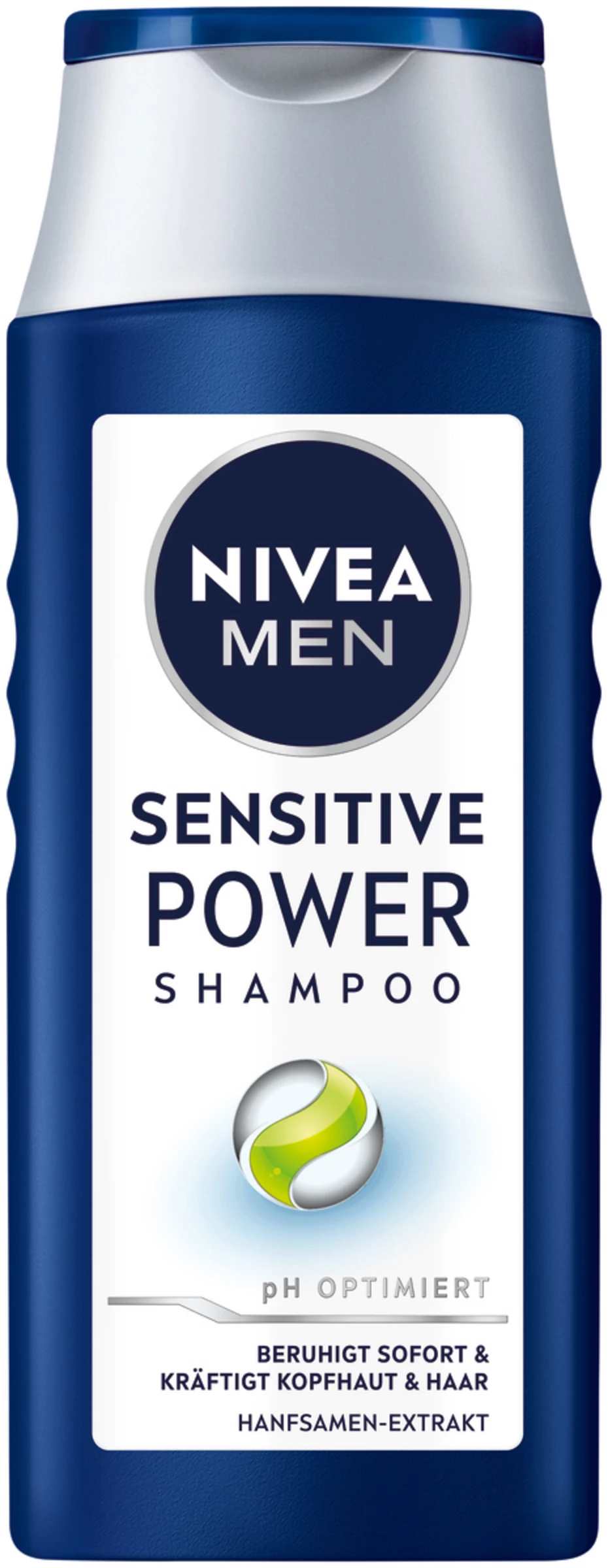 NIVEA MEN Sensitiv Power Shampoo 1 NIVEA MEN Sensitiv Power Shampoo