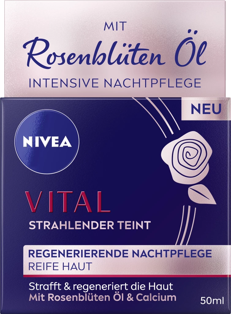 NIVEA Vital Strahlender Teint Regenerierende Nachtpflege 1 NIVEA Vital Strahlender Teint Regenerierende Nachtpflege