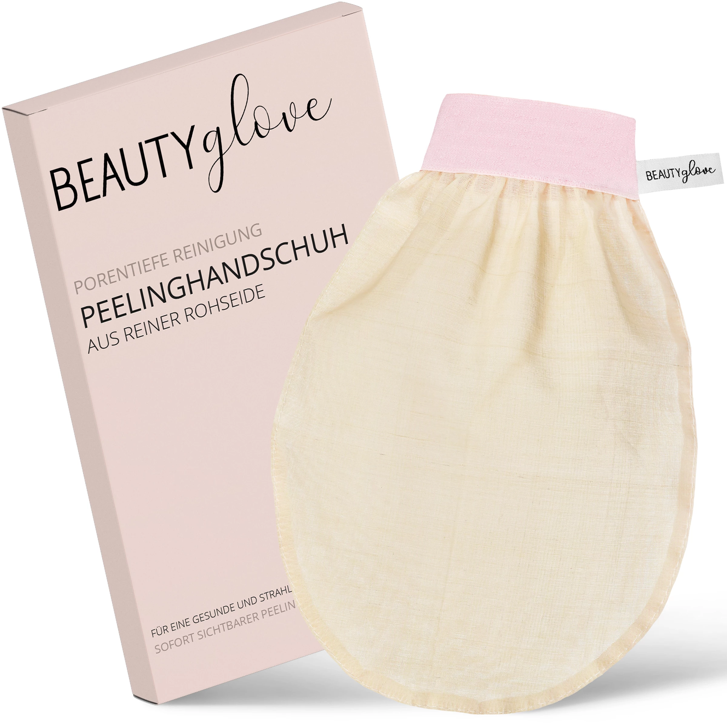 BEAUTYglove Peelinghandschuh Aus Seide 1 BEAUTYglove Peelinghandschuh Aus Seide