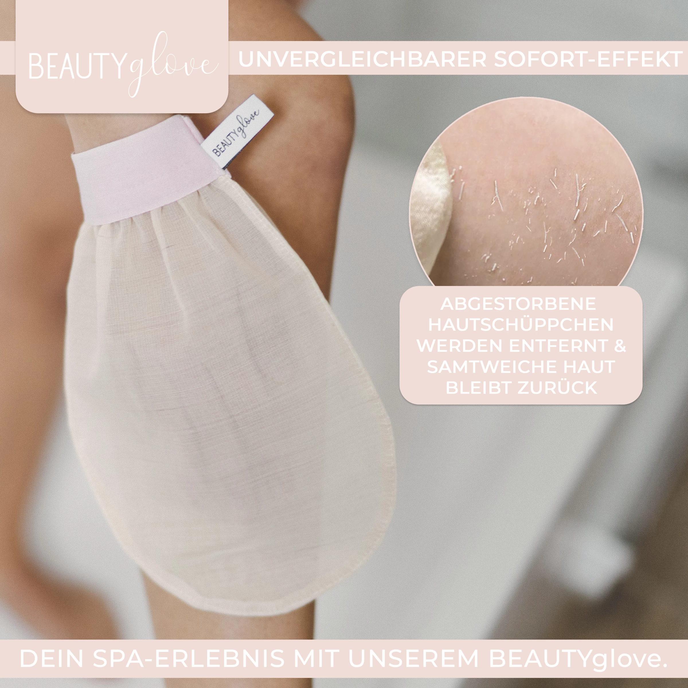 BEAUTYglove Peelinghandschuh Aus Seide 3 BEAUTYglove Peelinghandschuh Aus Seide – Bild 3