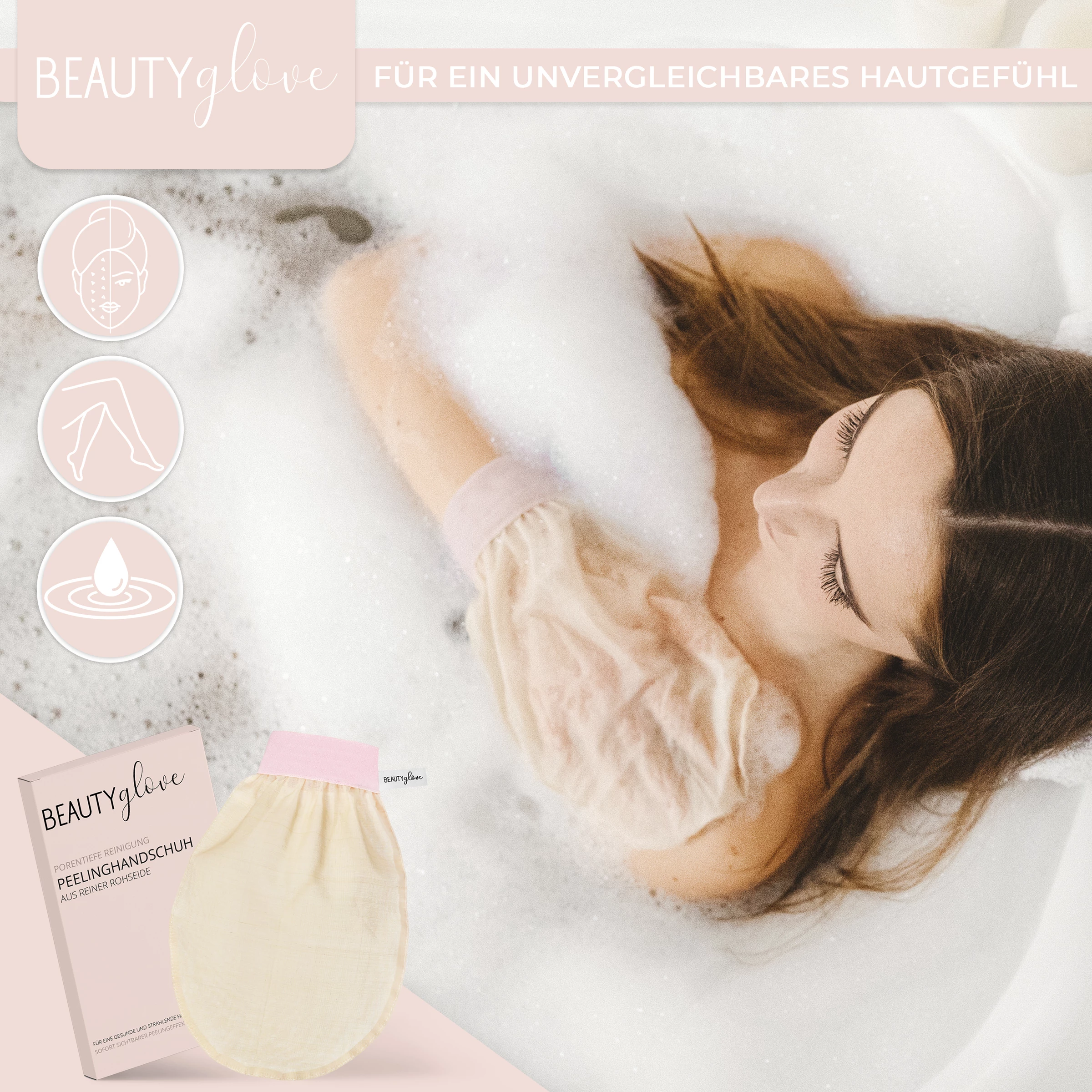 BEAUTYglove Peelinghandschuh Aus Seide 6 BEAUTYglove Peelinghandschuh Aus Seide – Bild 6