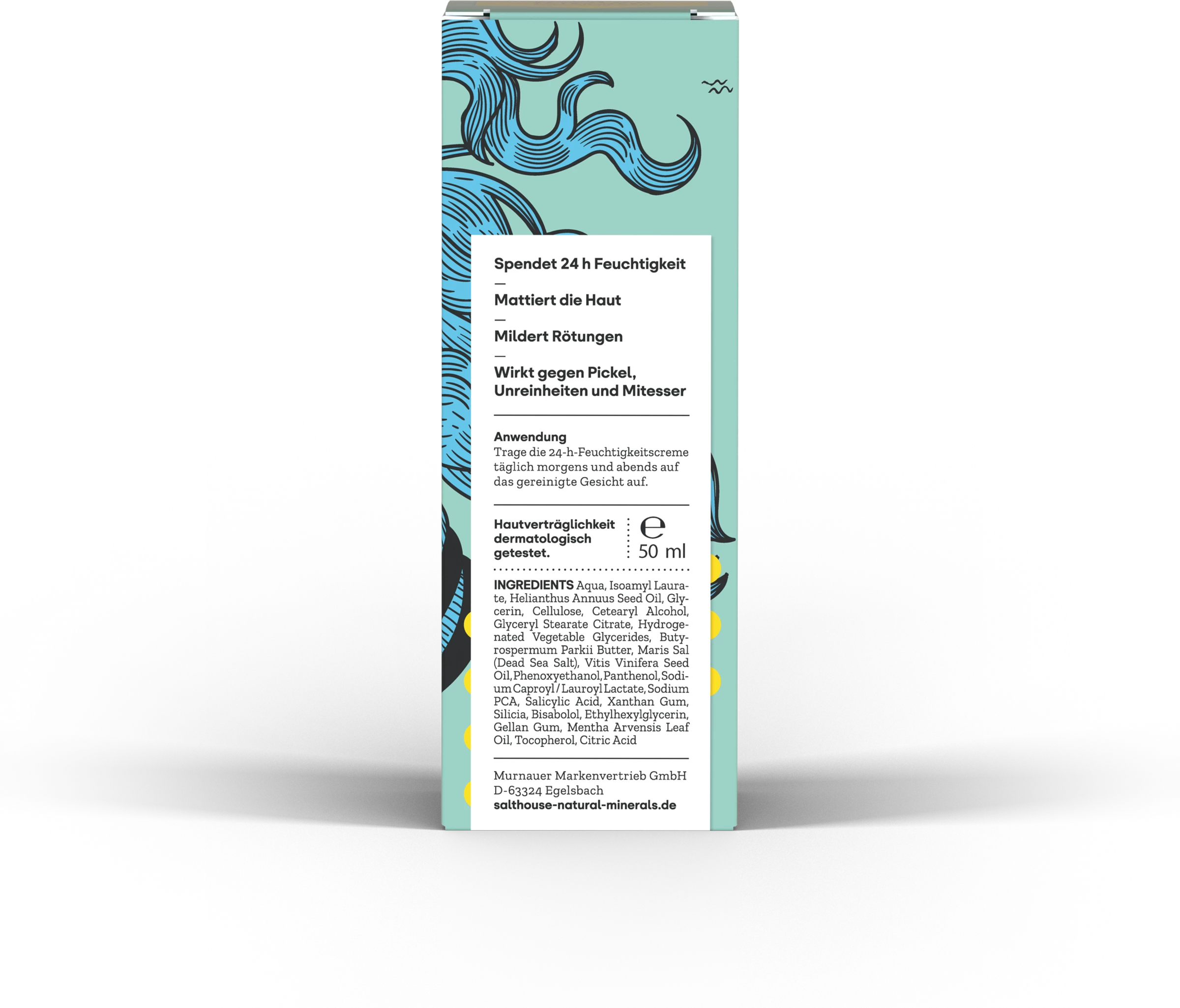 Salthouse Natural Minerals Anti Pickel 24h Feuchtigkeitscreme 3 Salthouse Natural Minerals Anti Pickel 24h Feuchtigkeitscreme – Bild 3