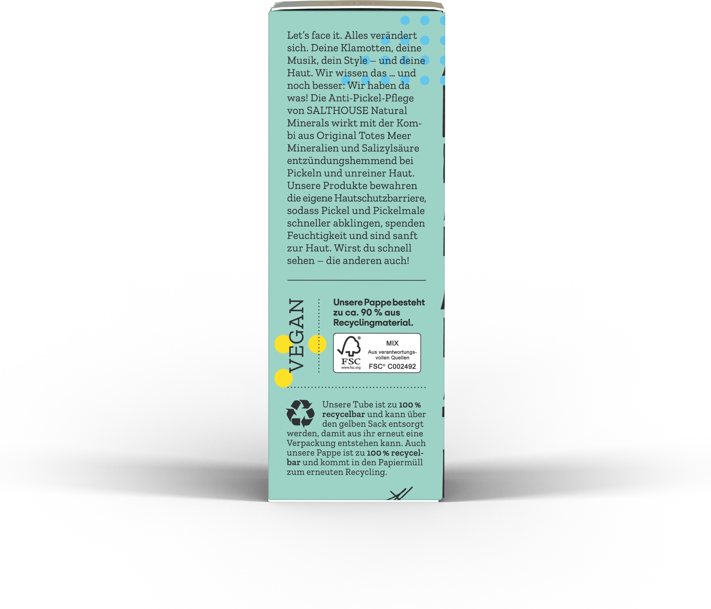 Salthouse Natural Minerals Anti Pickel 24h Feuchtigkeitscreme 2 Salthouse Natural Minerals Anti Pickel 24h Feuchtigkeitscreme – Bild 2