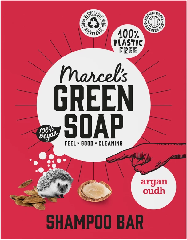 Marcel's Green Soap Festes Shampoo Argan & Oudh 1 Marcel's Green Soap Festes Shampoo Argan & Oudh