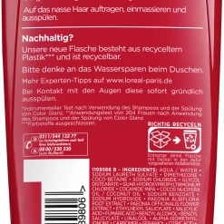 Alternative view of L’Oréal Paris Elvital Color-Glanz Pflege- Shampoo 300ml