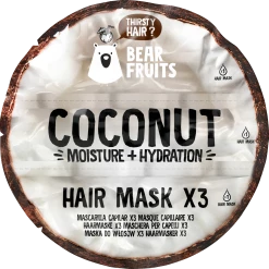 Bear Fruits Haarkur/Balsam/ Coconut Hair Mask Refill
