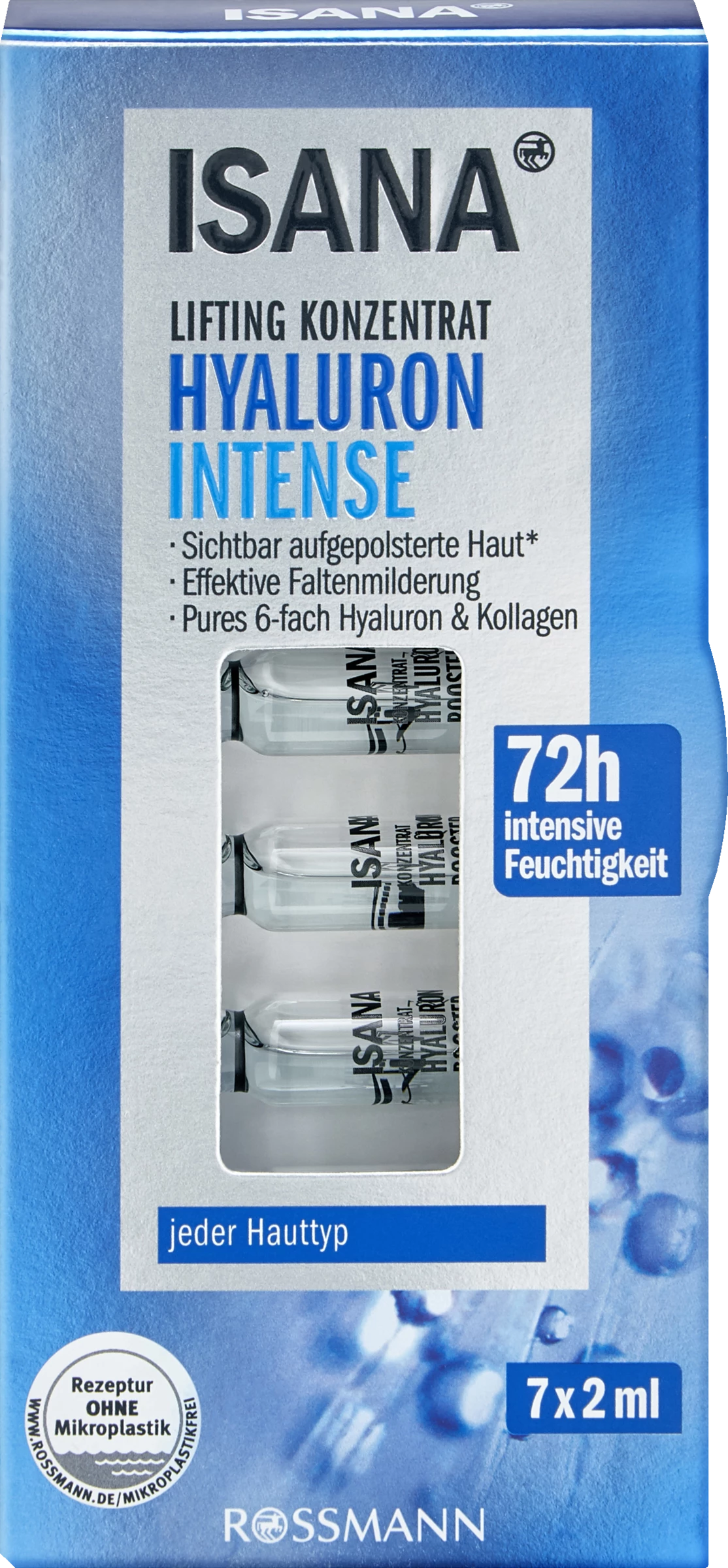 ISANA Hyaluron Intense Lifting Konzentrat 1 ISANA Hyaluron Intense Lifting Konzentrat
