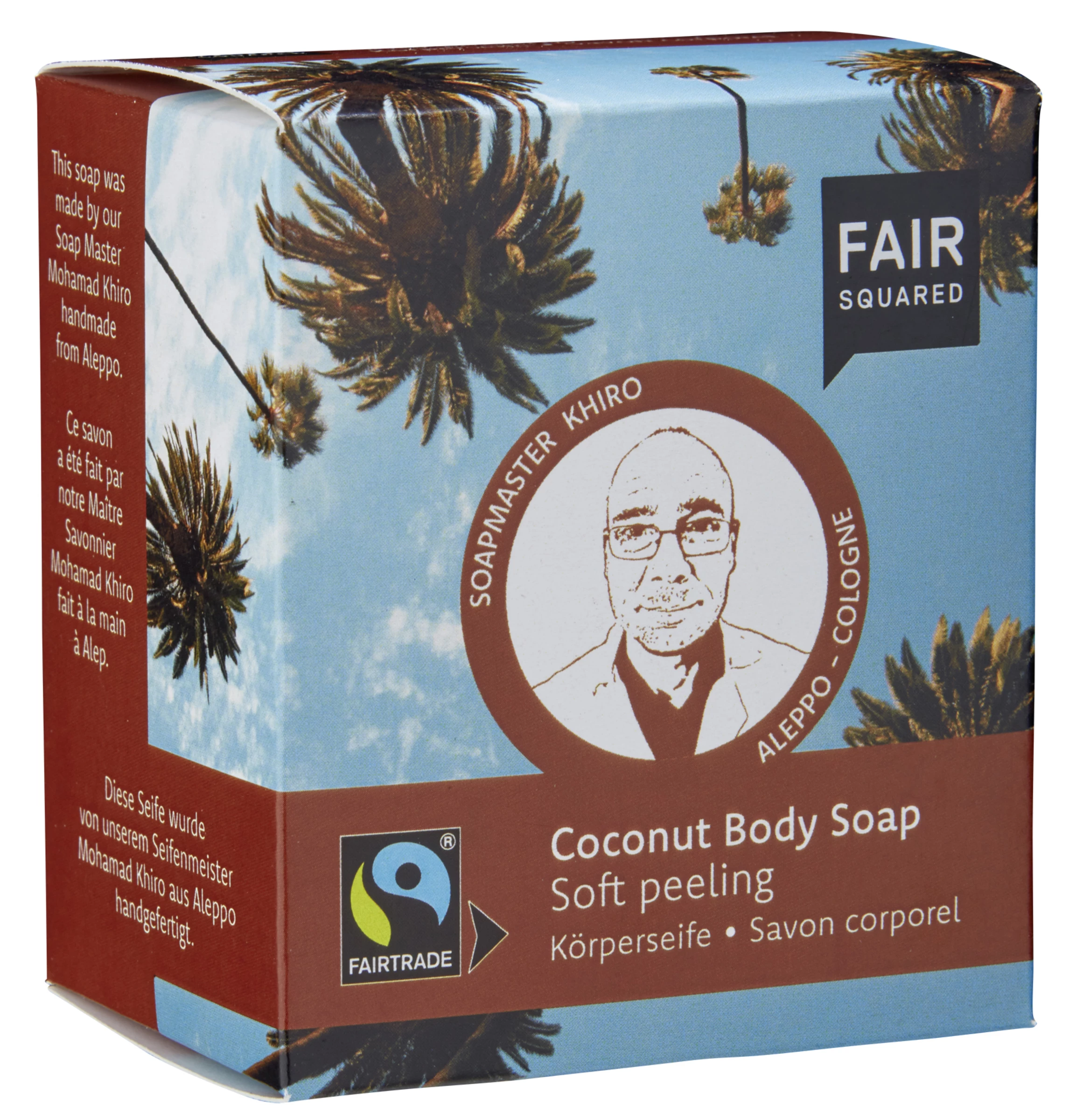 FAIR SQUARED Coconut Body Soap Peeling 1 FAIR SQUARED Coconut Body Soap Peeling