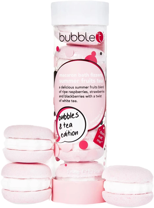 Bubble T Summer Fruits Bademacaron Fizzer 1 Bubble T Summer Fruits Bademacaron Fizzer