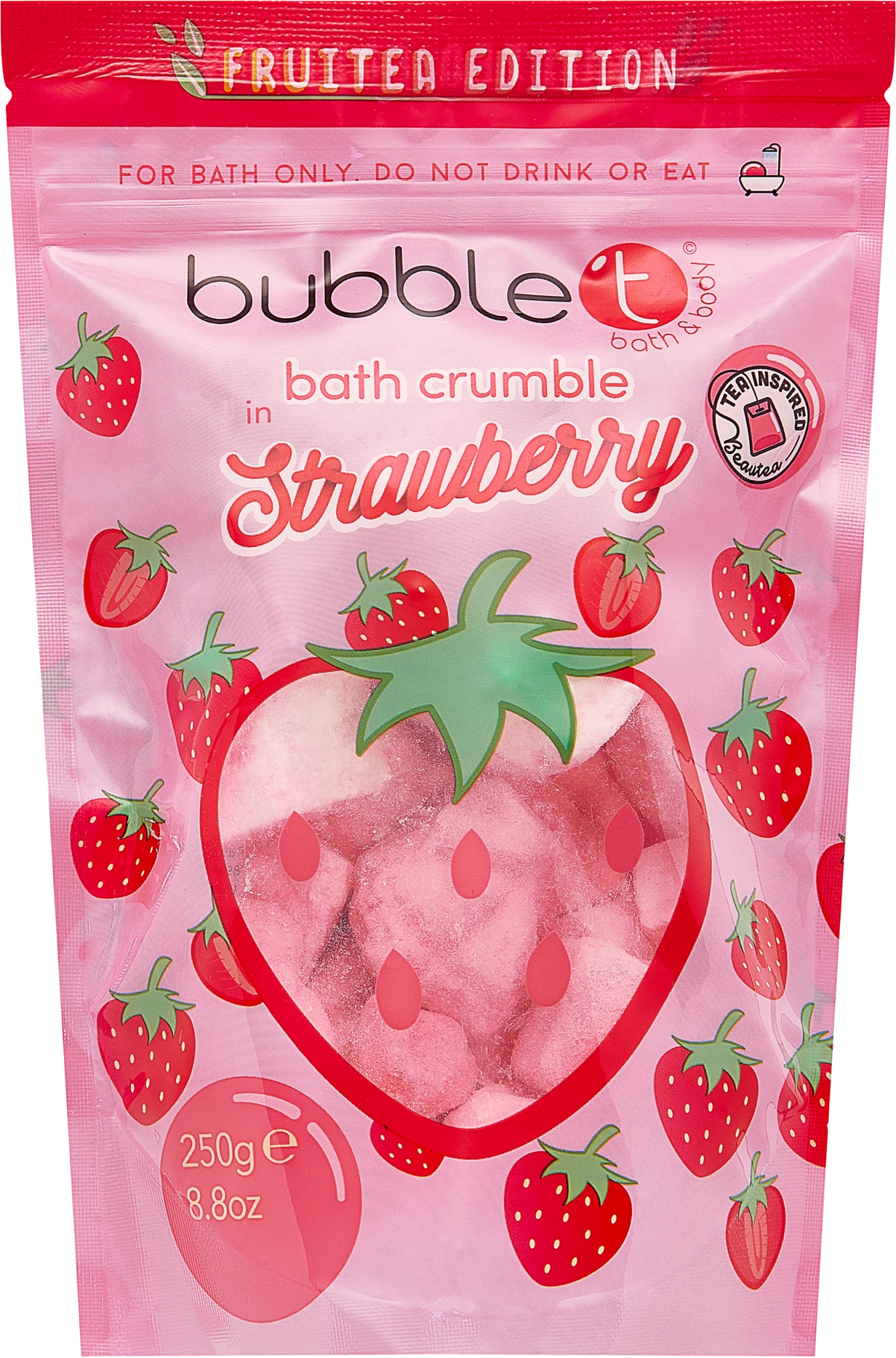 Bubble T Fruitea Erdbeere Bath Crumble 1 Bubble T Fruitea Erdbeere Bath Crumble