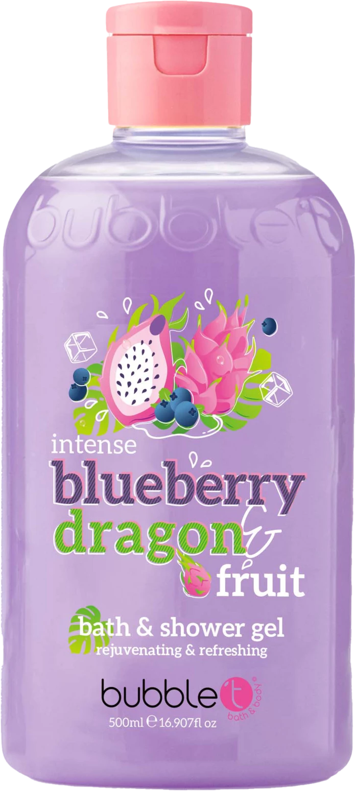 Bubble T Smoothie Blaubeere & Drachenfrucht Bade- Und Duschgel 1 Bubble T Smoothie Blaubeere & Drachenfrucht Bade- Und Duschgel