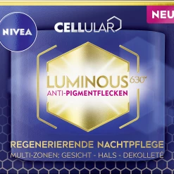 NIVEA Cellular Luminous 630 Anti Pigmentflecken Regenerierende Nachtpflege