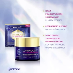 NIVEA Cellular Luminous 630 Anti Pigmentflecken Regenerierende Nachtpflege -Compeed Geschäft MAM 8268091 SHOP IMAGE 1.4