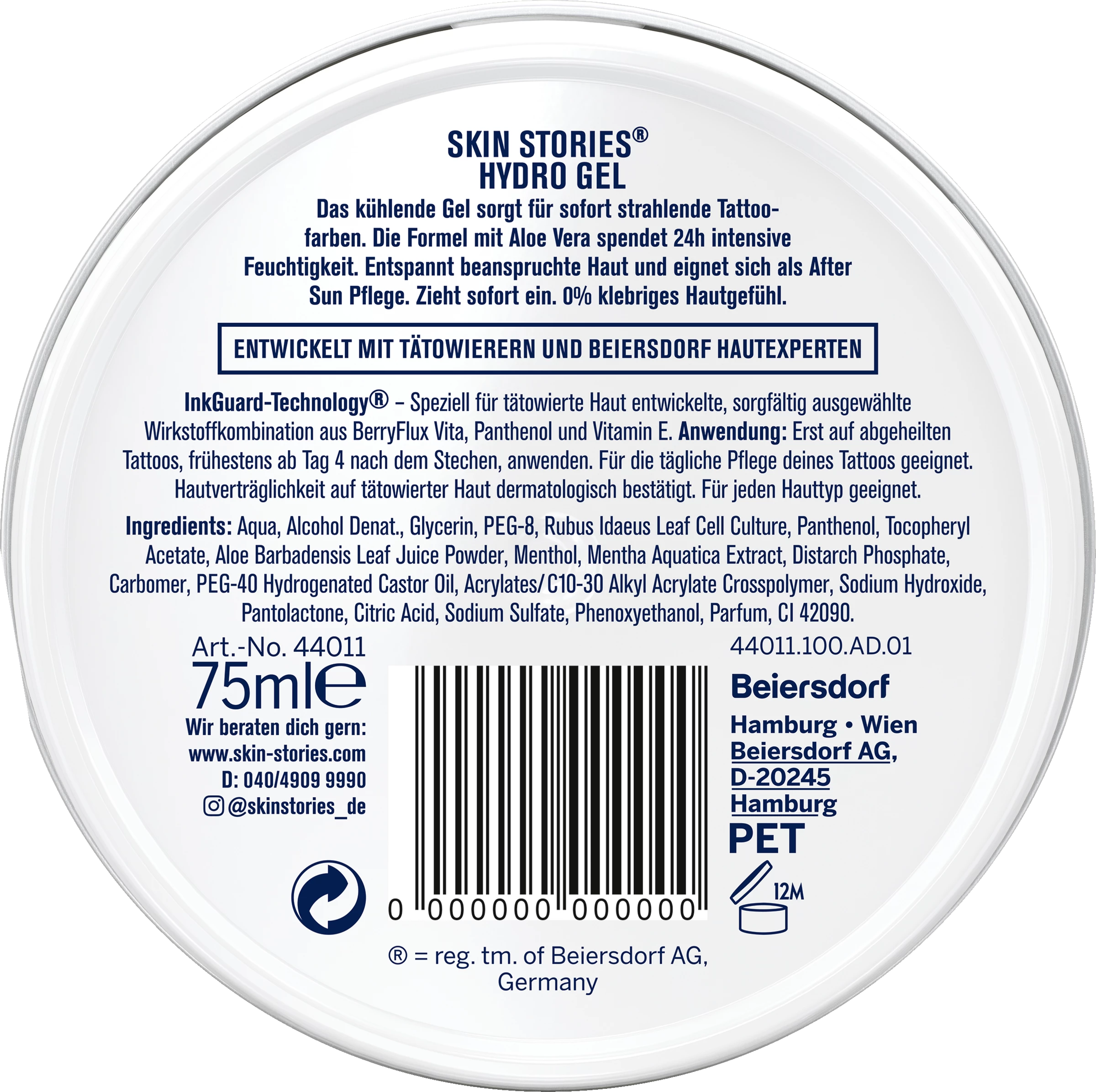 Skin Stories Hydro Gel 2 Skin Stories Hydro Gel – Bild 2