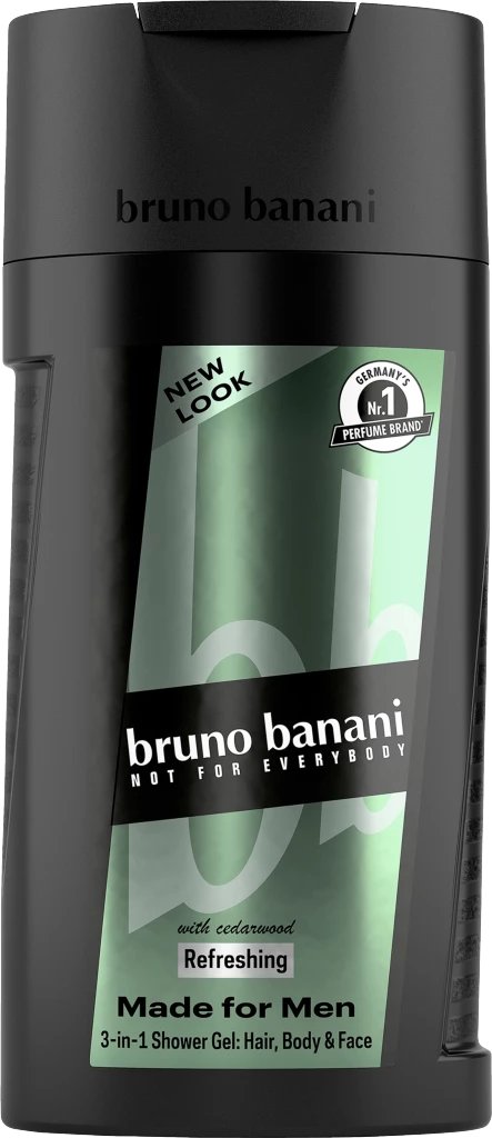 Bruno Banani Made For Men 3in1 Shower Gel 1 Bruno Banani Made For Men 3in1 Shower Gel