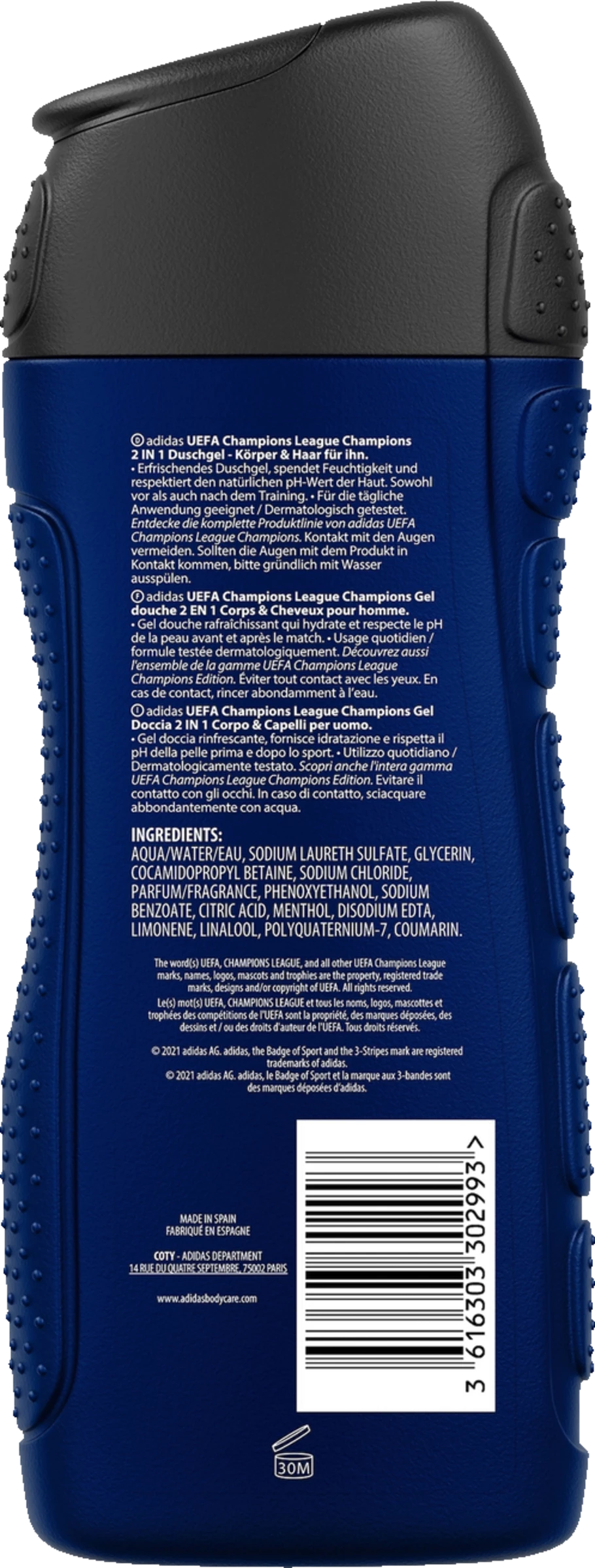 ADIDAS Champions Duschgel 2 ADIDAS Champions Duschgel – Bild 2
